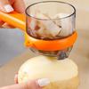 Vegetable Peeler with Built-In Storage Container Non-Splash Fruit Peeler Multi-Function Kitchen Gadget for Julienne And Slicing