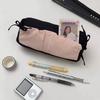 Canvas Cloud Ribbon Butterfly Pencil Case With Large Capacity For Students And School Supplies