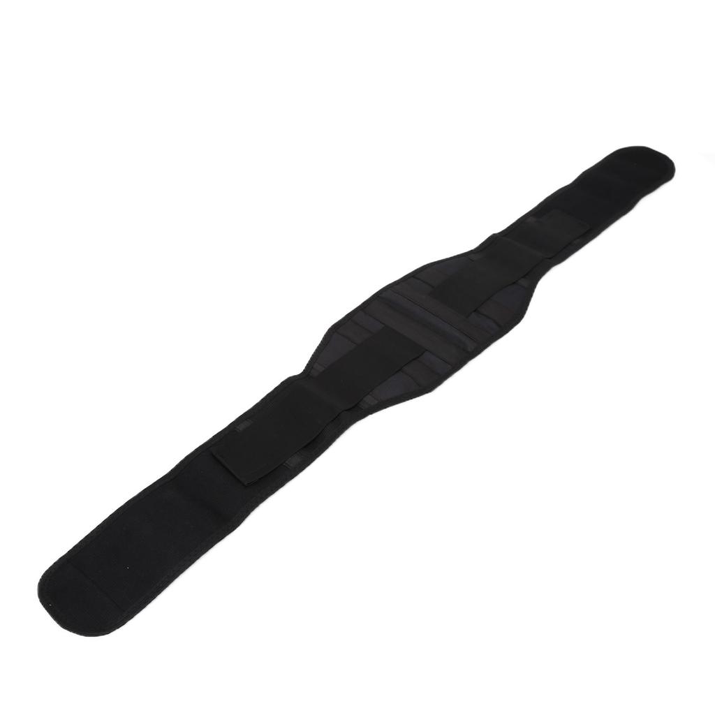 Self Heating Waist Belt Thermal Magnetic Therapy Lumbar Support Belt for Men WomenXL Black