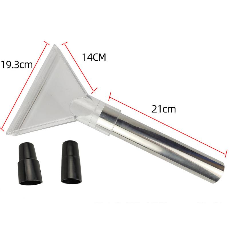 38Mm Vacuum Cleaner Brush Head Swivel Head Floor Nozzle Transparent Carpet Cleaner Brush Head Nozzle Adapters Household Cleaning