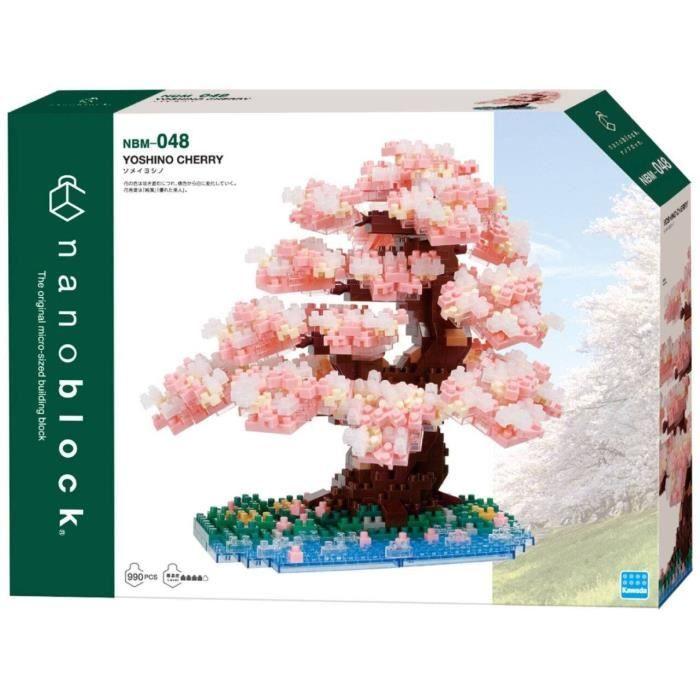 Figurine en briques - BANDAI - NANOBLOCK - Cerisier en fleurs Deluxe - 990 pcs
