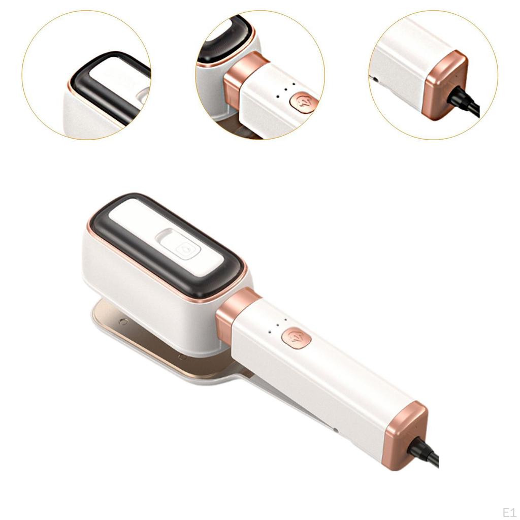 Clothes Steamer Handheld Wet and Dry Steam Generator Mini 180Degree Rotating Iron