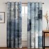 Cheap Modern Personality Curve Double Color Printing Curtain Living Room Bedroom Home Decoration Adult Decorative 2 Pieces