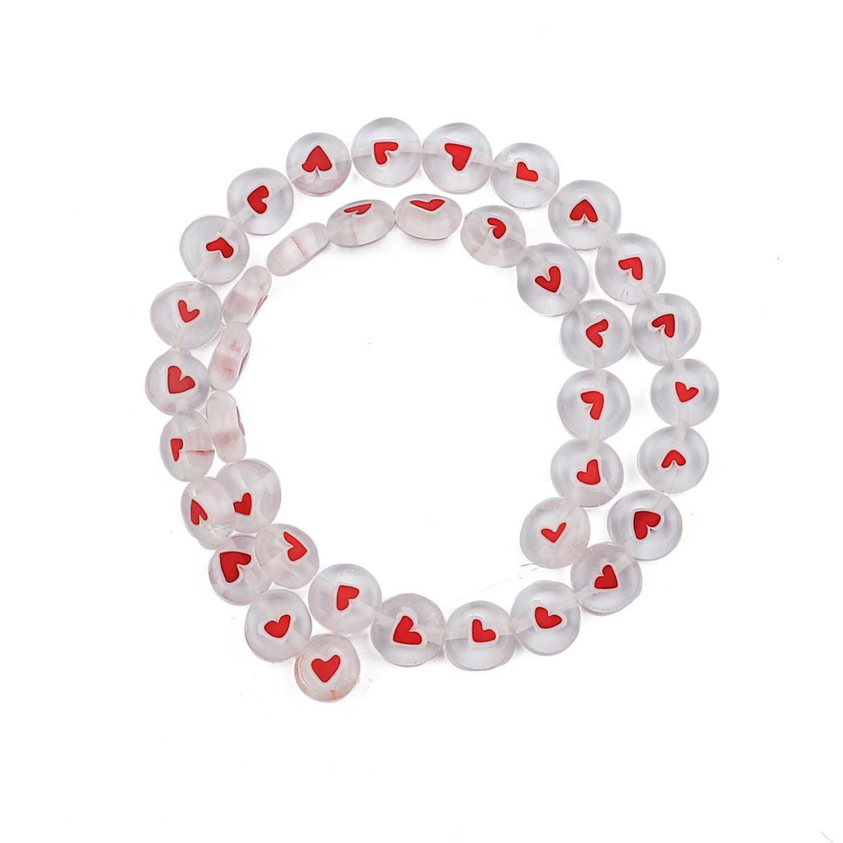 

DIY ювелирные аксессуары: Материалы для бисероплетения ручной работы для браслетов и ожерелий - Плоские круглые стеклянные бусины «глазки», Рассыпные круглые бусины