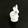 2/3/4/5/6/8/10Pcs White Rabbit Clog Shoe Charm Lightweight DIY Clog Slipper