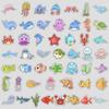 50PCS Cute Marine Life Waterproof Stickers for Water Bottles, Computers, & DIY Stationery