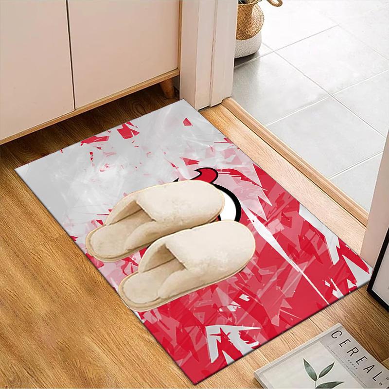 New Devils Logo Floor Mat for Living Room, Game Rooms, Office, Bedroom, Office Floor Mat Playful Design, Christmas Fan Gifts