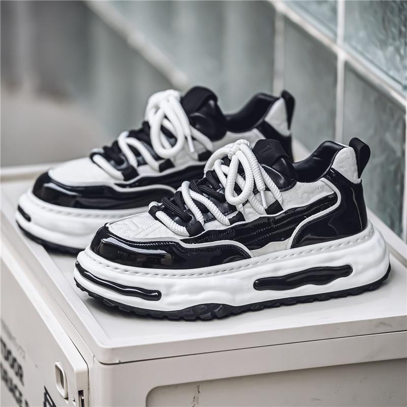 

2024 autumn and winter new popular fashion men s shoes dad shoes comfortable bread shoes casual board shoes men s sports platform shoes 39