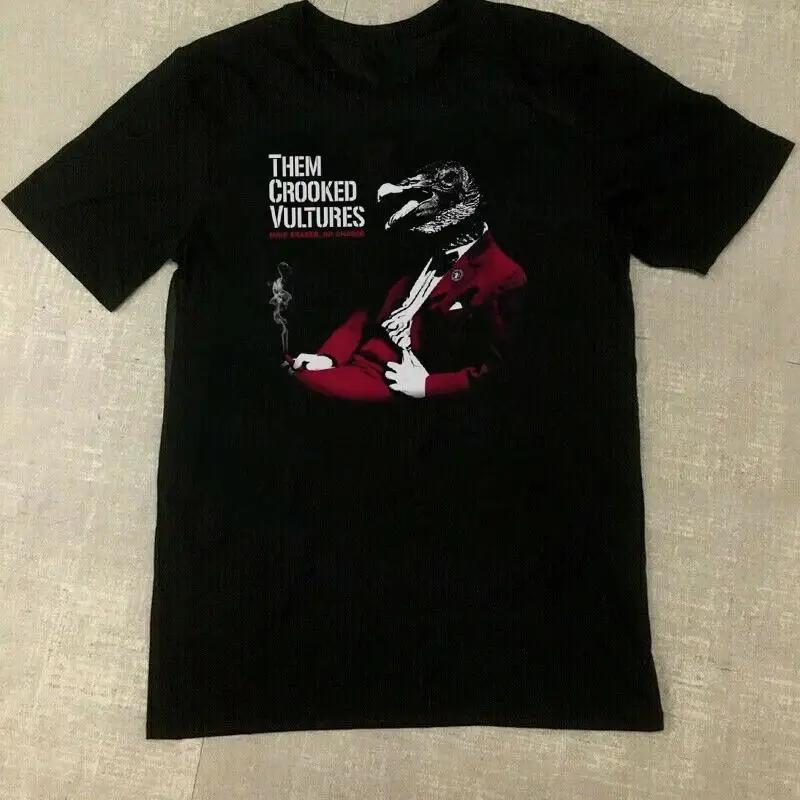 Them Crooked Vultures Band Album T Shirt All Size 1L304