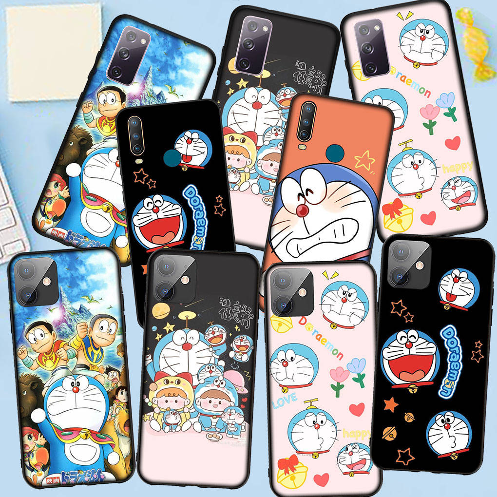 Phone Case for Samsung Galaxy S25 S24 S23 iPhone 16 15 Xiaomi Redmi Note 14 13 12 16E X 8 11 Pro Max OPPO Moto G54 13C 14C Huawei Anime Doraemon Cover