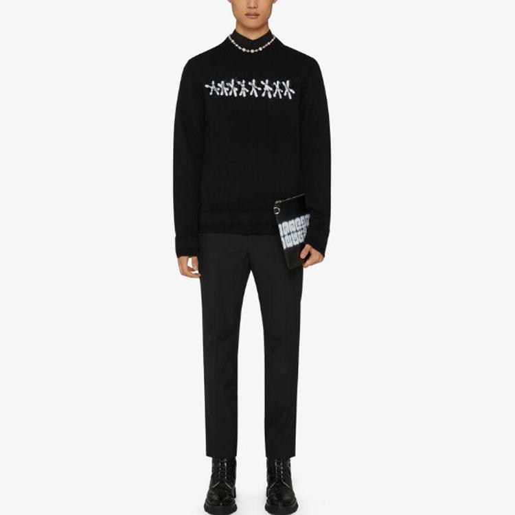 Givenchy Graphic Printed Knit Jumper BM90HC4Y5D-001