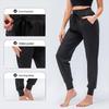 Yudong Damen Locker sitzende Sport-Jogginghose mit Kordelzug und Bündchen