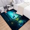 New Product Mysterious Deer In Forest Carpet for Living Room Bedroom Bedside Floor Mat Cloakroom Children Playing Mat Area Rug