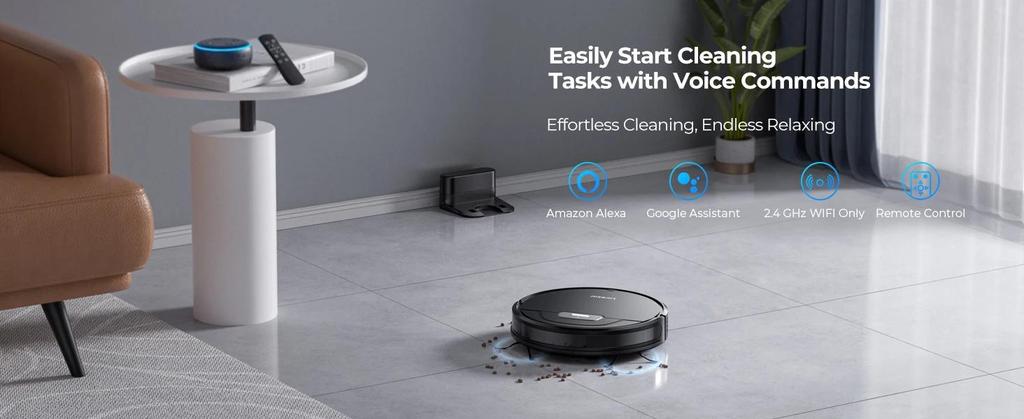 New Laresar Evol 3 Robot Vacuum 4500Pa Suction Sweeping Robots Multifunctional Intelligent Sweeping Robot with Auto Carpet Boost