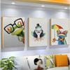 Graffiti Art Cute Frog Canvas Paintings Abstract Animals Posters and Prints On Canvas Wall Art Picture for Living Room Decor