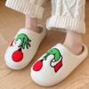 Halloween cross-border hot-selling Mao Mao slippers home cute cartoon home shoes autumn and winter couple thermal cotton slippers