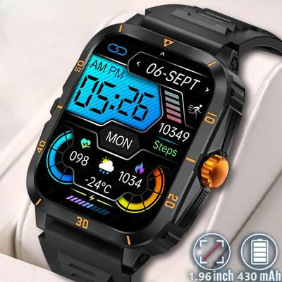 2024 New Bluetooth Call Smart Watch Men 3ATM Waterproof Indoor Swimming Sports Fitness Watches Ultra Long Standby SmartWatch Man