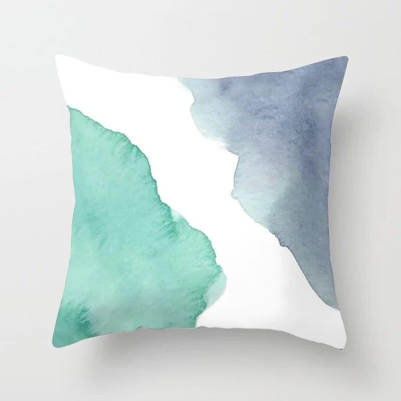 Γεωμετρικό Μαξιλάρι Μοντέρνο Απλό Τυπωμένο Μοτίβο Κάλυμμα Μαξιλαριού Καναπέ Μαξιλαροθήκη Σπίτι Πάρτι Αυτοκίνητο Κλινοσκεπάσματα