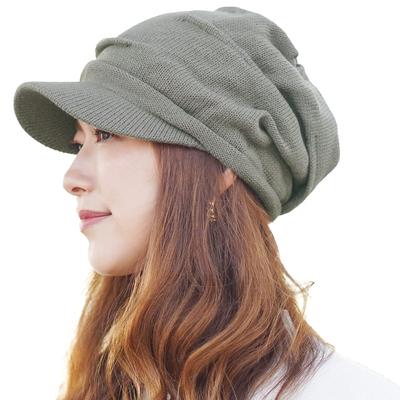 Cappello in Maglia per Uomo e Pieghettato Freddo Largo per Uomo e Donna [hanahana15] Visiera, Sovradimensionato, Inverno, Donna, Visiera, Alla Moda, Protezione, Acrilico,