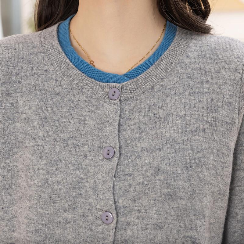 Mokana Women's 99% Wool Long Sleeve Layering Sweater