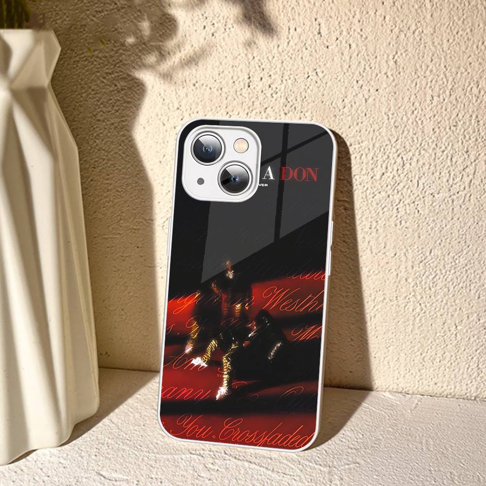 Rapper D-Don T-ToliverS Tempered Glass For Iphone 14 13 12 11 Pro Mini XS MAX 14Plus X XS XR Cover