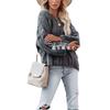 Autumn and Winter New Large Size Loose Knitted Sweater European and American Women's Clothing Crew Neck Fashion Pullover Sweater