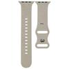 Applicable: Floral Monochrome Engraved Silicone Strap with 8-Character Buckle for Apple Watch 11