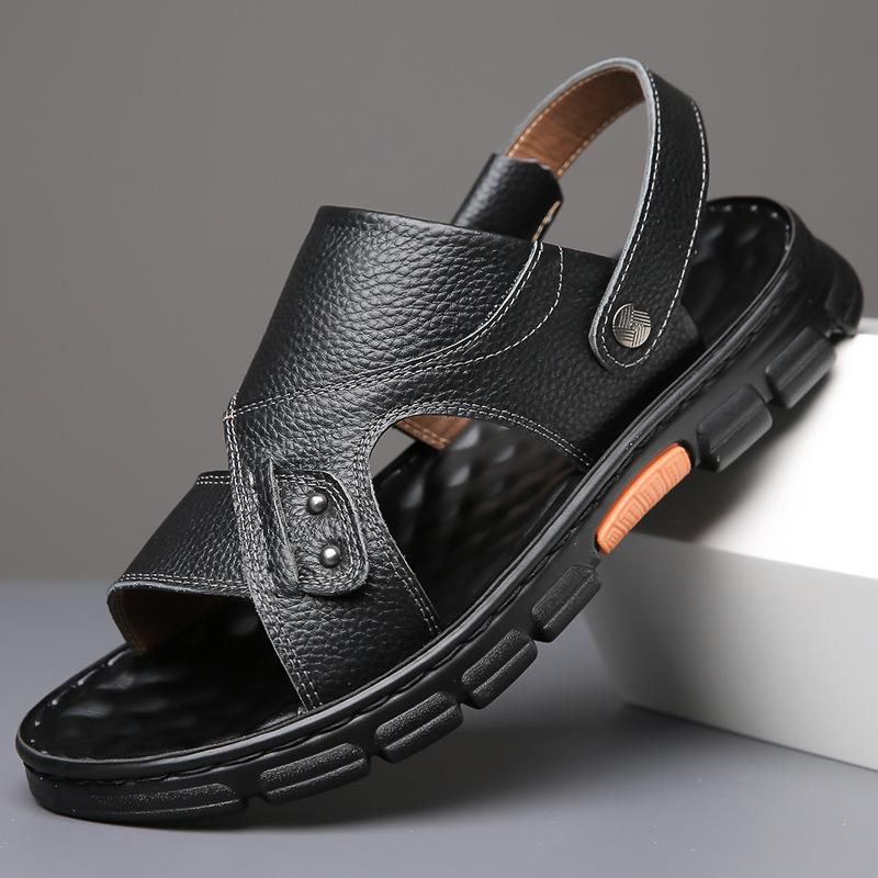 

Мода 2025 Лето Новые Сандалии Из Коровьей Кожи Женщин Мода Повседневная Дизайнерская Пляжная Обувь Мужская Верхняя Одежда Платформа Тапочки Обувь Мужская 38 чёрный