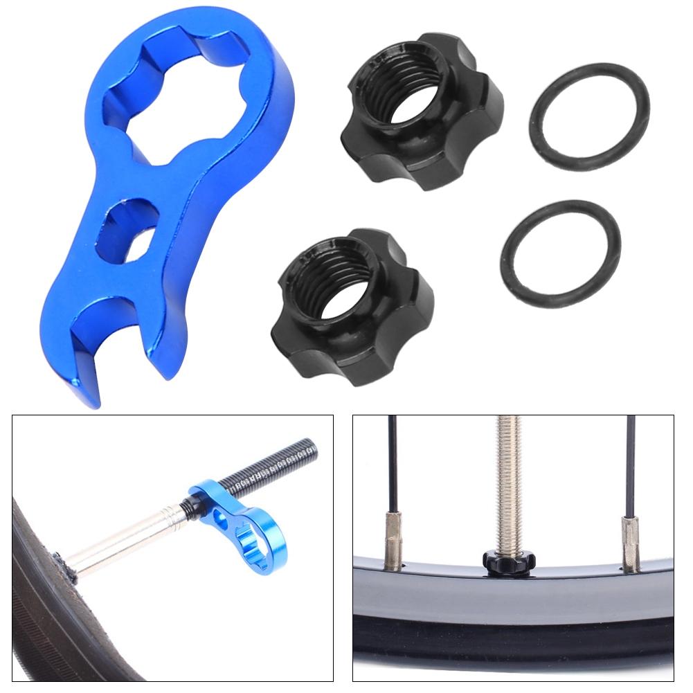 RISK RA 109 Mountain Bicycle Wheel Rims Valve Conversion Nut Adapter Nut Kit Cycling Accessory