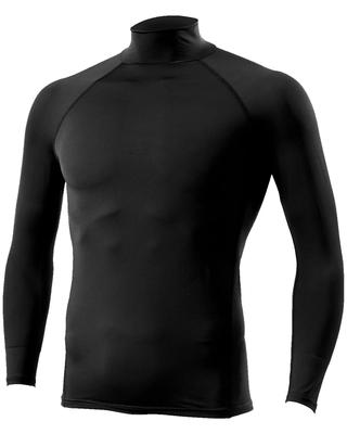 Astraia Avant Kompressions-Langarmshirt High Size Herrenbekleidung, Ärmel, Hals, 3L, Schwarz, AA29-00-3L