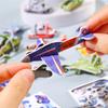 30Pcs Children'S 3D Diy Puzzle Mini Aircraft Tanks Animal Dinosaur Model Paper Jigsaw Puzzles Early Educational Toy For Kids