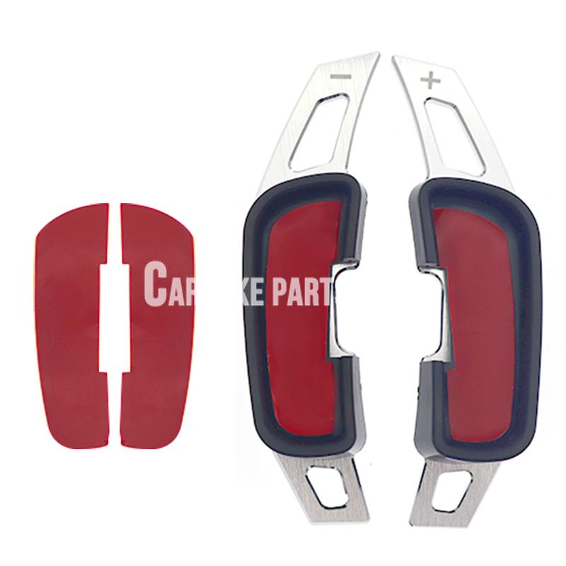 2PC Steering Wheel Paddle Shift Extension For Mazda 3/6/CX-3/CX- 5/CX-9 Paddle Shift Extension Black/Red/Silver/Gray/Blue серебряный