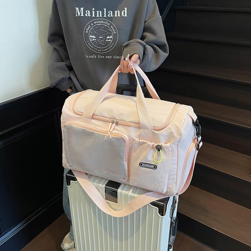 Sports Fitness Bag Wet and Dry Separate Swimming Crossbody Bag Lightweight Large Capacity Short-Distance Travel Shoulder Bag