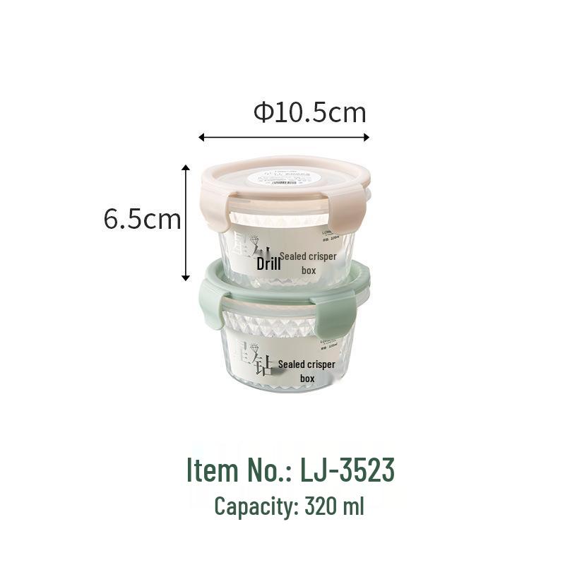 Microwaveable Food-Grade Plastic Bento Box for Office, Refrigerator-Friendly