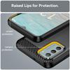 Brushed Carbon Fiber Texture TPU Case for Nokia G22/G42,Anti-drop Cell Phone Cover