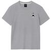 OKSTAR Bag Tricolor Cat Embroidered Short Sleeve T-Shirt (Type A)