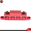 5/16" Red 4 Post Busbar Bus Bar Power Distribution Block 12V 250A With Cover
