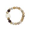 Retroinspired Style Chinese Alloy Bracelet For Women With Beads Geometric