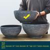 Large Bowl Planter Water Lily Pots Resin Crafted Garden Bowl Planter Simulation Water Plant Pot