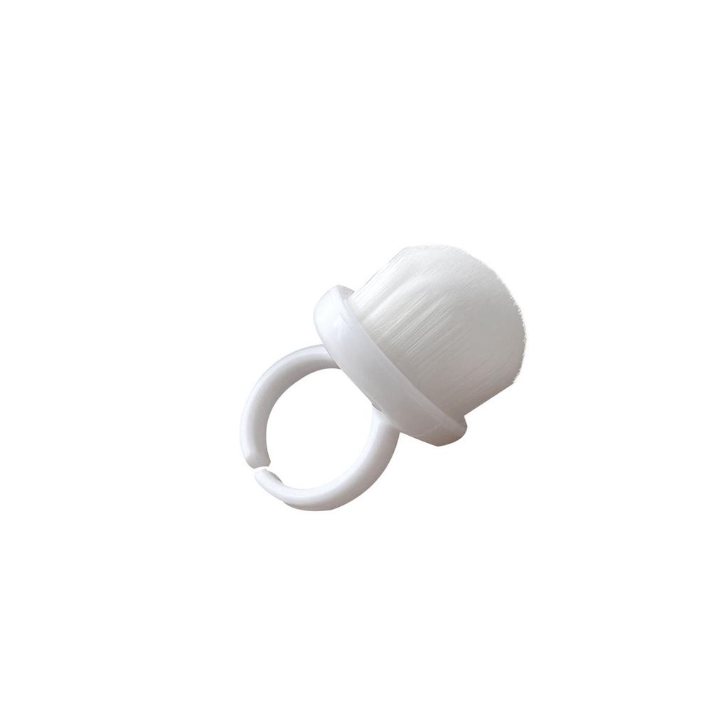 1PC Nails Art Dust Brush Buckle Brush Oval Gel Dust Cleaning Make Up Ring-shaped Brush Manicure Tools