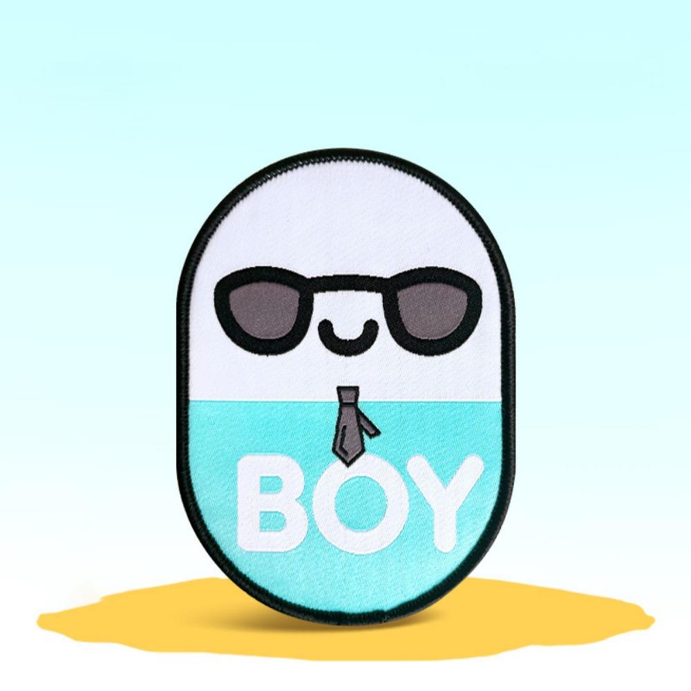 Decorative Dog Identity Decals Cartoon Pet Identification Stickers Pet Label Outdoor Walking