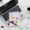50 Cartoon Insect Stickers: Waterproof Doodle Decals for Water Bottles, Computers & Phones