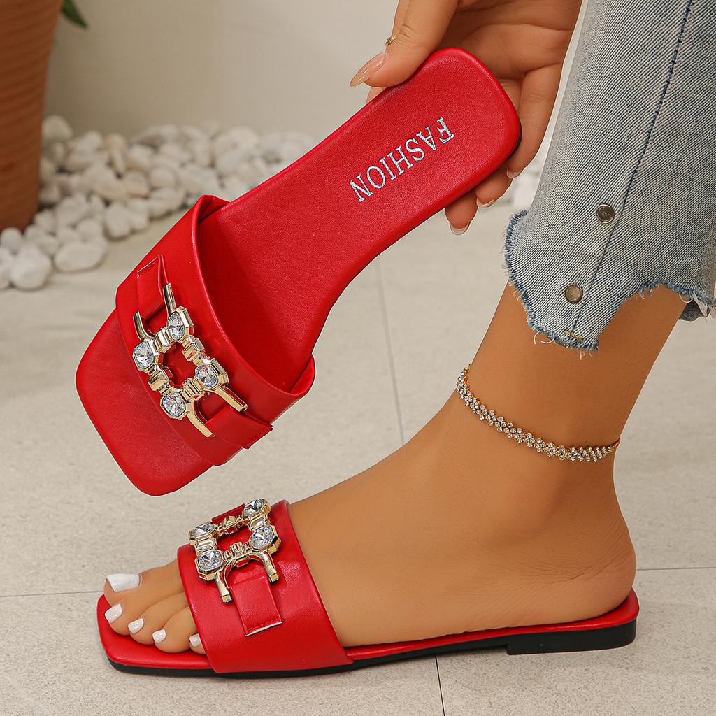 Plus-size Shoes, Platform Women's Shoes, Square-toe Shoes, Lightweight Sandals