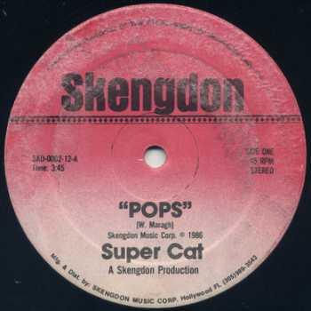

12inch Record SUPER CAT 2 Pops SKD000212 Skengdon 1986 Jamaica Reggae Ska Dub Used