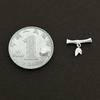 Sterling Silver 3D Bamboo Joint & Leaf Beading Accessories for DIY Bracelets and Necklaces