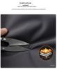 Men's Winter Windproof Waterproof Cotton Jacket with Velvet Lining - Warm Outdoor Coat for Takeaway Riders