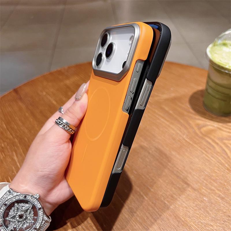 iPhone 17 Air Magnetische Hülle, Mattes PC Stoßfestes Cover für Apple 16, 15 Pro Max