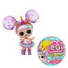 L.O.L. Surprise Water Balloon - Mini Doll 7.5cm - Water Balloon Hairstyle with Glitter - 3 Pairs of Balloons Included