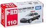 TAKARA TOMY "Tomica Nr. 110 Toyota Crown Streifenwagen (Boxed)" Miniaturauto Spielzeug für Kinder ab 3 Jahren, verpackt, entspricht Spielzeugsicherheitsstandards, ST-Zeichen, TOMICA