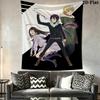 Noragami Stray God Wall Tapestry Aesthetic Wall Hanging Printed Fabric Blanket Decorative Tapestries for Bedroom Living Room Home Decor